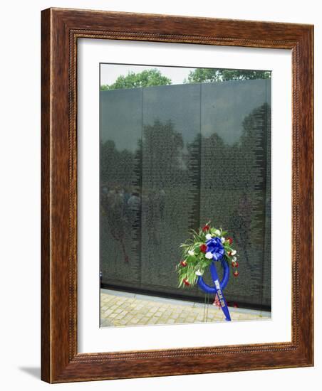 Vietnam War Memorial, Washington D.C., United States of America, North America-Harding Robert-Framed Photographic Print