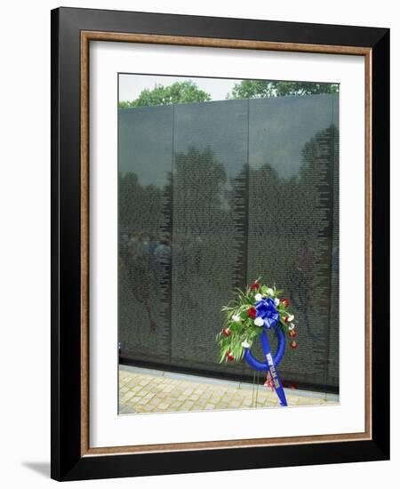 Vietnam War Memorial, Washington D.C., United States of America, North America-Harding Robert-Framed Photographic Print