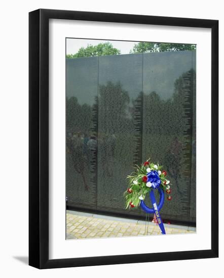 Vietnam War Memorial, Washington D.C., United States of America, North America-Harding Robert-Framed Photographic Print