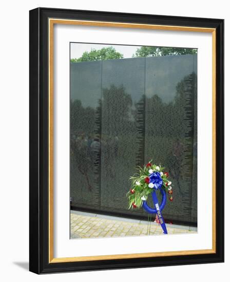 Vietnam War Memorial, Washington D.C., United States of America, North America-Harding Robert-Framed Photographic Print