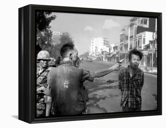 Vietnam War Saigon Execution-Eddie Adams-Framed Premier Image Canvas