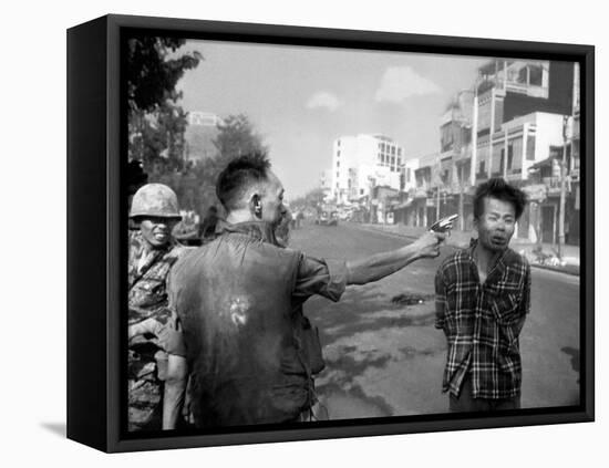 Vietnam War Saigon Execution-Eddie Adams-Framed Premier Image Canvas