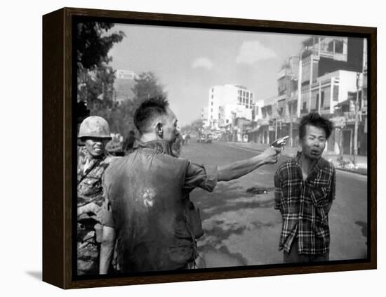 Vietnam War Saigon Execution-Eddie Adams-Framed Premier Image Canvas