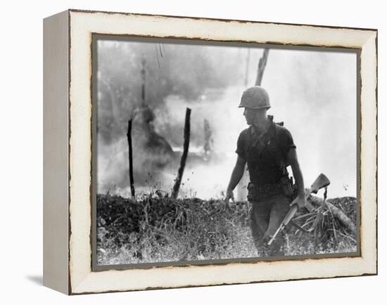 Vietnam War U.S. Marine-Associated Press-Framed Premier Image Canvas