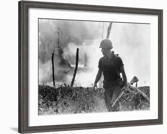 Vietnam War U.S. Marine-Associated Press-Framed Photographic Print