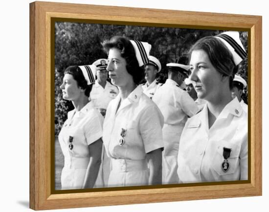Vietnam War U.S. Nurse Medal-Associated Press-Framed Premier Image Canvas