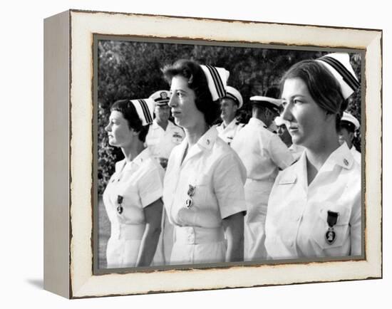 Vietnam War U.S. Nurse Medal-Associated Press-Framed Premier Image Canvas