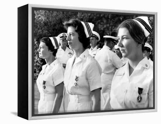 Vietnam War U.S. Nurse Medal-Associated Press-Framed Premier Image Canvas