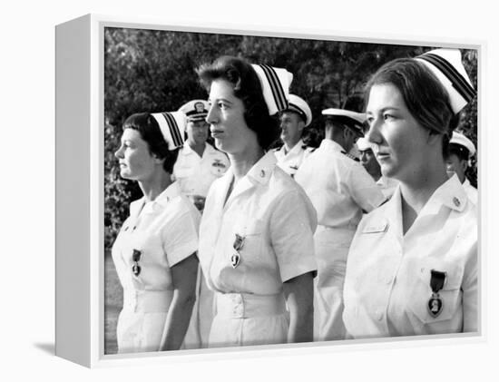 Vietnam War U.S. Nurse Medal-Associated Press-Framed Premier Image Canvas