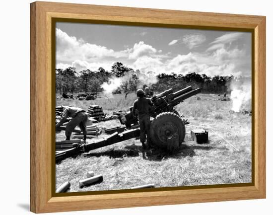 Vietnam War U.S.-Associated Press-Framed Premier Image Canvas