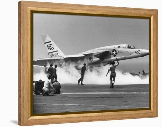 Vietnam War US Carrrier Aviation-Associated Press-Framed Premier Image Canvas