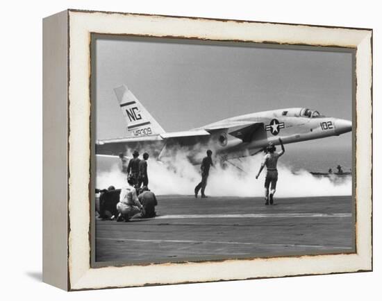 Vietnam War US Carrrier Aviation-Associated Press-Framed Premier Image Canvas