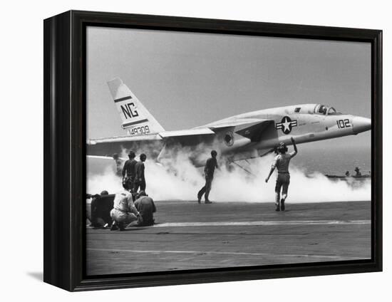 Vietnam War US Carrrier Aviation-Associated Press-Framed Premier Image Canvas