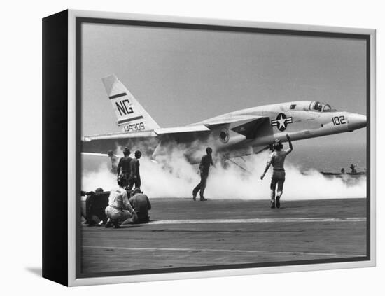 Vietnam War US Carrrier Aviation-Associated Press-Framed Premier Image Canvas