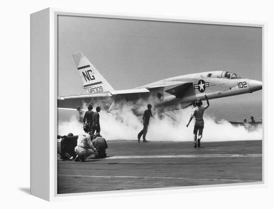 Vietnam War US Carrrier Aviation-Associated Press-Framed Premier Image Canvas