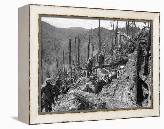 Vietnam War US Dak To-Associated Press-Framed Premier Image Canvas