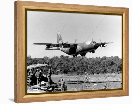 Vietnam War USAF C-130-Nick Ut-Framed Premier Image Canvas