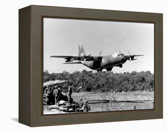 Vietnam War USAF C-130-Nick Ut-Framed Premier Image Canvas