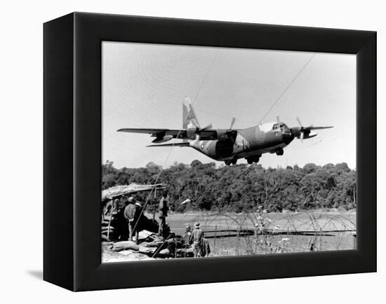 Vietnam War USAF C-130-Nick Ut-Framed Premier Image Canvas