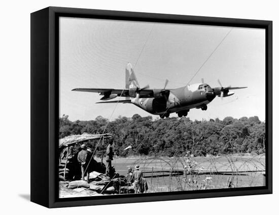 Vietnam War USAF C-130-Nick Ut-Framed Premier Image Canvas