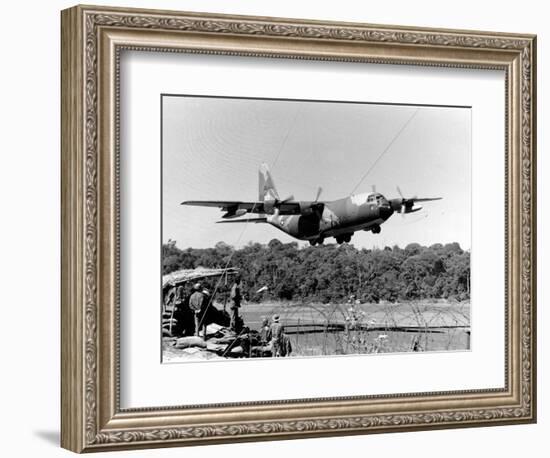 Vietnam War USAF C-130-Nick Ut-Framed Photographic Print