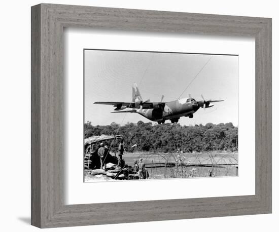 Vietnam War USAF C-130-Nick Ut-Framed Photographic Print