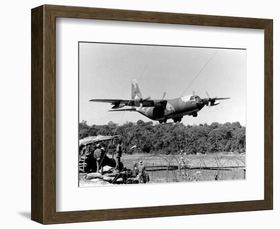 Vietnam War USAF C-130-Nick Ut-Framed Photographic Print