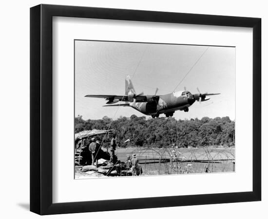 Vietnam War USAF C-130-Nick Ut-Framed Photographic Print