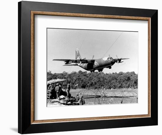 Vietnam War USAF C-130-Nick Ut-Framed Photographic Print