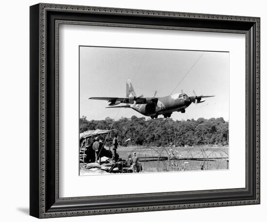 Vietnam War USAF C-130-Nick Ut-Framed Photographic Print