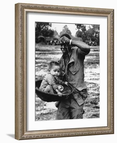 Vietnam War-Associated Press-Framed Photographic Print