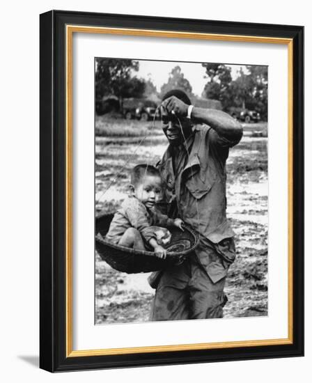 Vietnam War-Associated Press-Framed Photographic Print