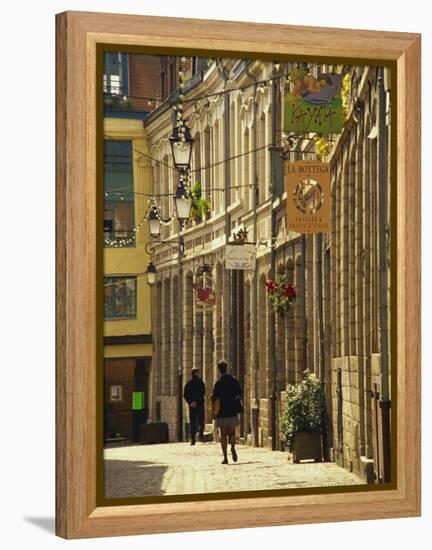 Vieux Lille, Lille, Flanders, Nord Pas De Calais, France, Europe-David Hughes-Framed Premier Image Canvas