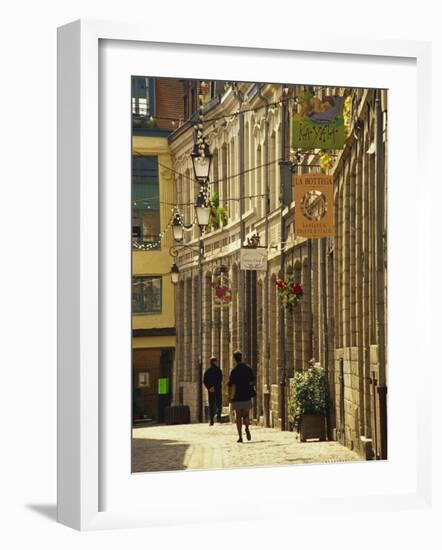 Vieux Lille, Lille, Flanders, Nord Pas De Calais, France, Europe-David Hughes-Framed Photographic Print