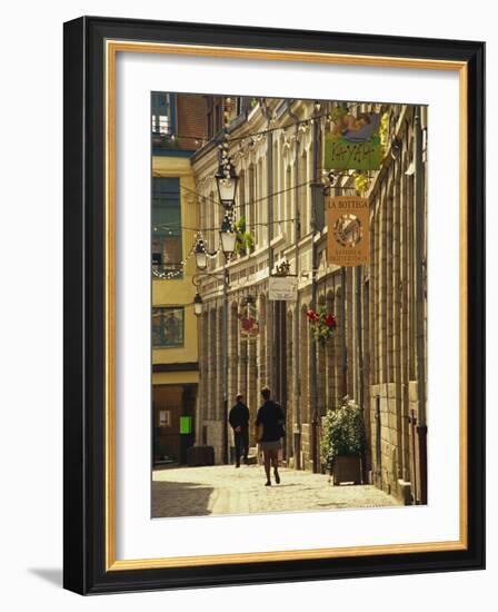 Vieux Lille, Lille, Flanders, Nord Pas De Calais, France, Europe-David Hughes-Framed Photographic Print