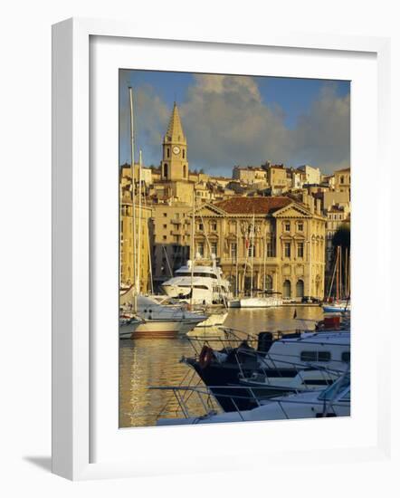 Vieux Port, Marseille, Bouche Du Rhone, Provence, France, Europe-John Miller-Framed Photographic Print