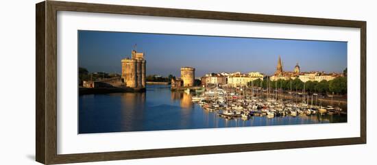 Vieux Port Tour St. Nicholas Tour De La Chaine La Rochelle France-null-Framed Photographic Print