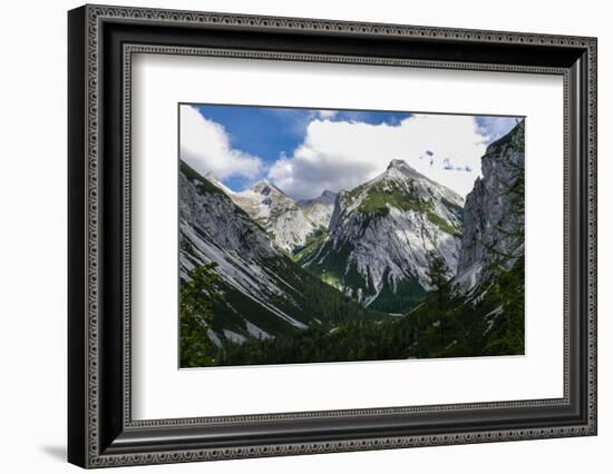 View About Roßloch on Moserkarspitze and Southern Sonnenspitze-Rolf Roeckl-Framed Photographic Print