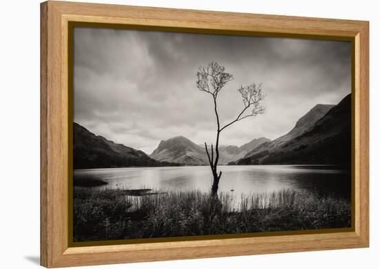 View across Lake in England-Craig Roberts-Framed Premier Image Canvas