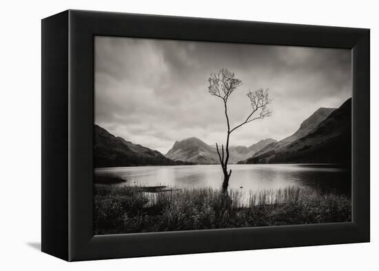 View across Lake in England-Craig Roberts-Framed Premier Image Canvas