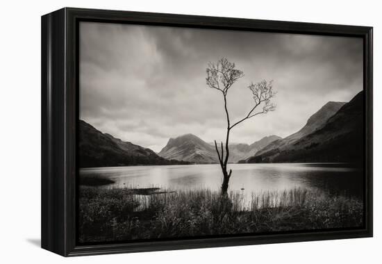 View across Lake in England-Craig Roberts-Framed Premier Image Canvas