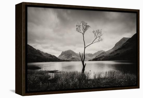 View across Lake in England-Craig Roberts-Framed Premier Image Canvas