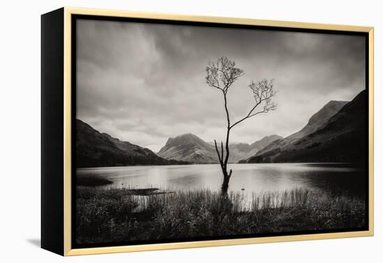 View across Lake in England-Craig Roberts-Framed Premier Image Canvas