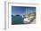 View across Lakka Bay, Yachts Lined Up Along the Quay, Lakka-Ruth Tomlinson-Framed Photographic Print