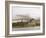 View across Loch Awe to the Ruins of Kilchurn Castle, Early Morning Mist on Mountains-Ruth Tomlinson-Framed Photographic Print