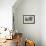 View across Plaza Mayor Towards Museo Romantico-Lee Frost-Framed Photographic Print displayed on a wall