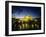 View across River Tiber to Illuminated Castel Sant'Angelo at Dusk, Rome, Lazio, Italy, Europe-Tomlinson Ruth-Framed Photographic Print