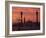 View across St. Marks Square Towards San Giorgio Maggiore at Sunrise, Venice, Veneto, Italy-Lee Frost-Framed Photographic Print