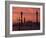 View across St. Marks Square Towards San Giorgio Maggiore at Sunrise, Venice, Veneto, Italy-Lee Frost-Framed Photographic Print