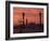 View across St. Marks Square Towards San Giorgio Maggiore at Sunrise, Venice, Veneto, Italy-Lee Frost-Framed Photographic Print